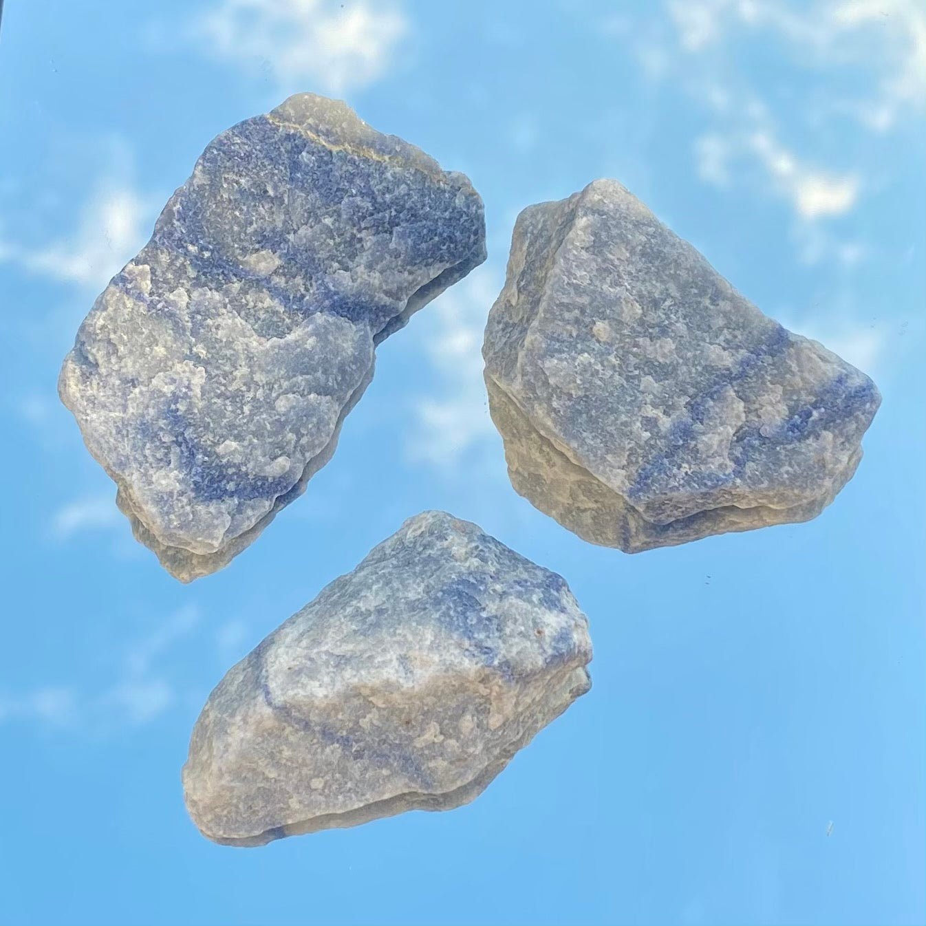 Blue Quartz (rough) - Celestial Wallflower