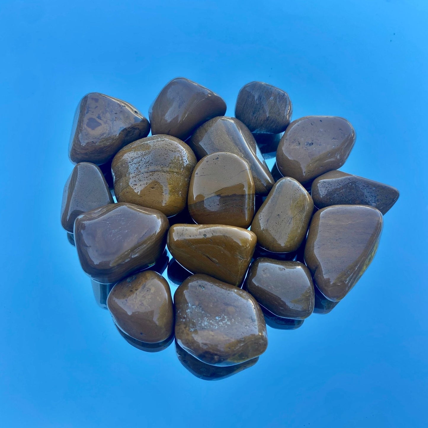 Yellow Jasper (tumbled) - Celestial Wallflower