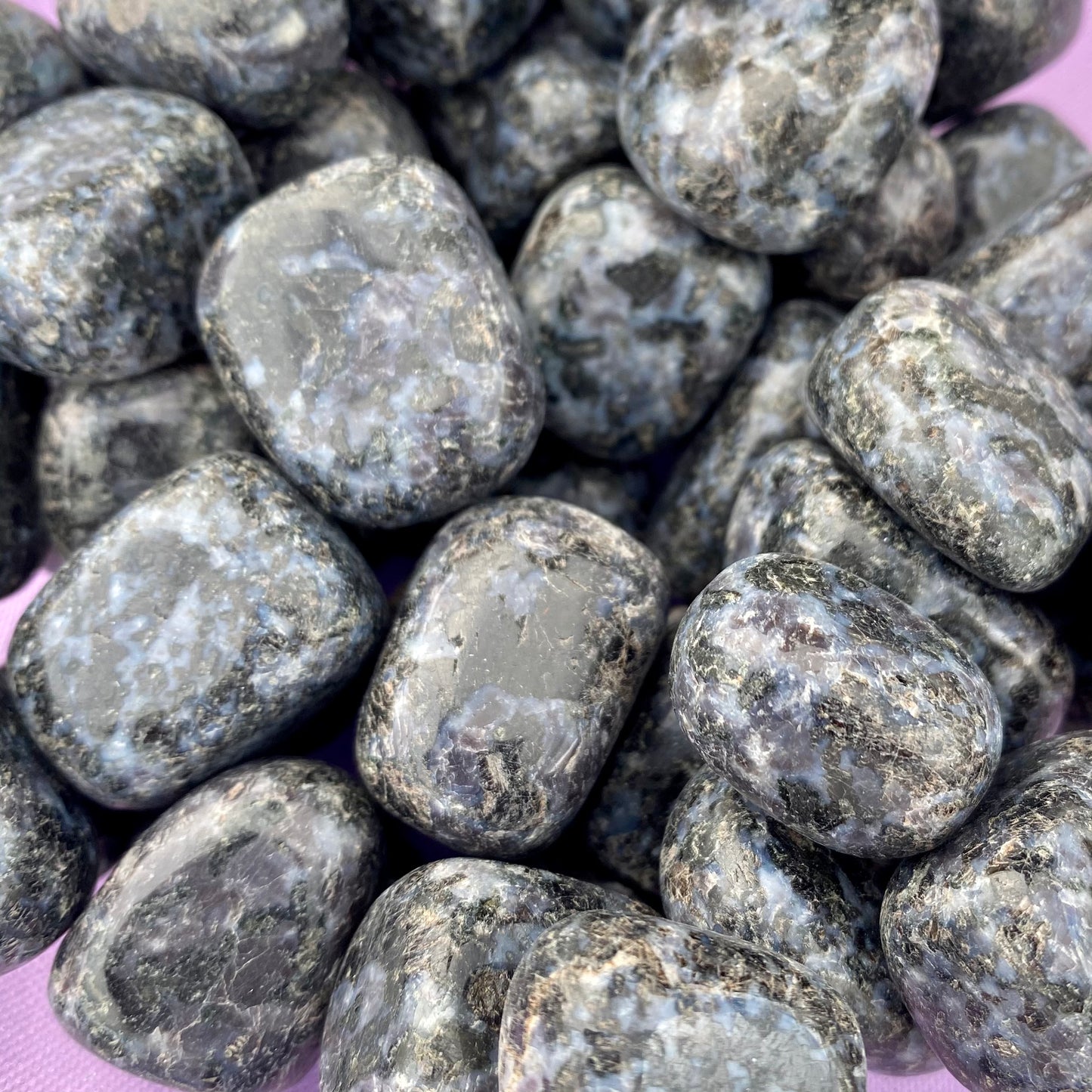 Indigo Gabbro (tumbled)