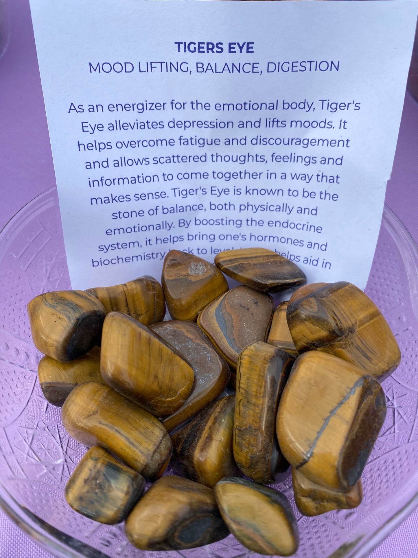 Tiger’s Eye (tumbled)