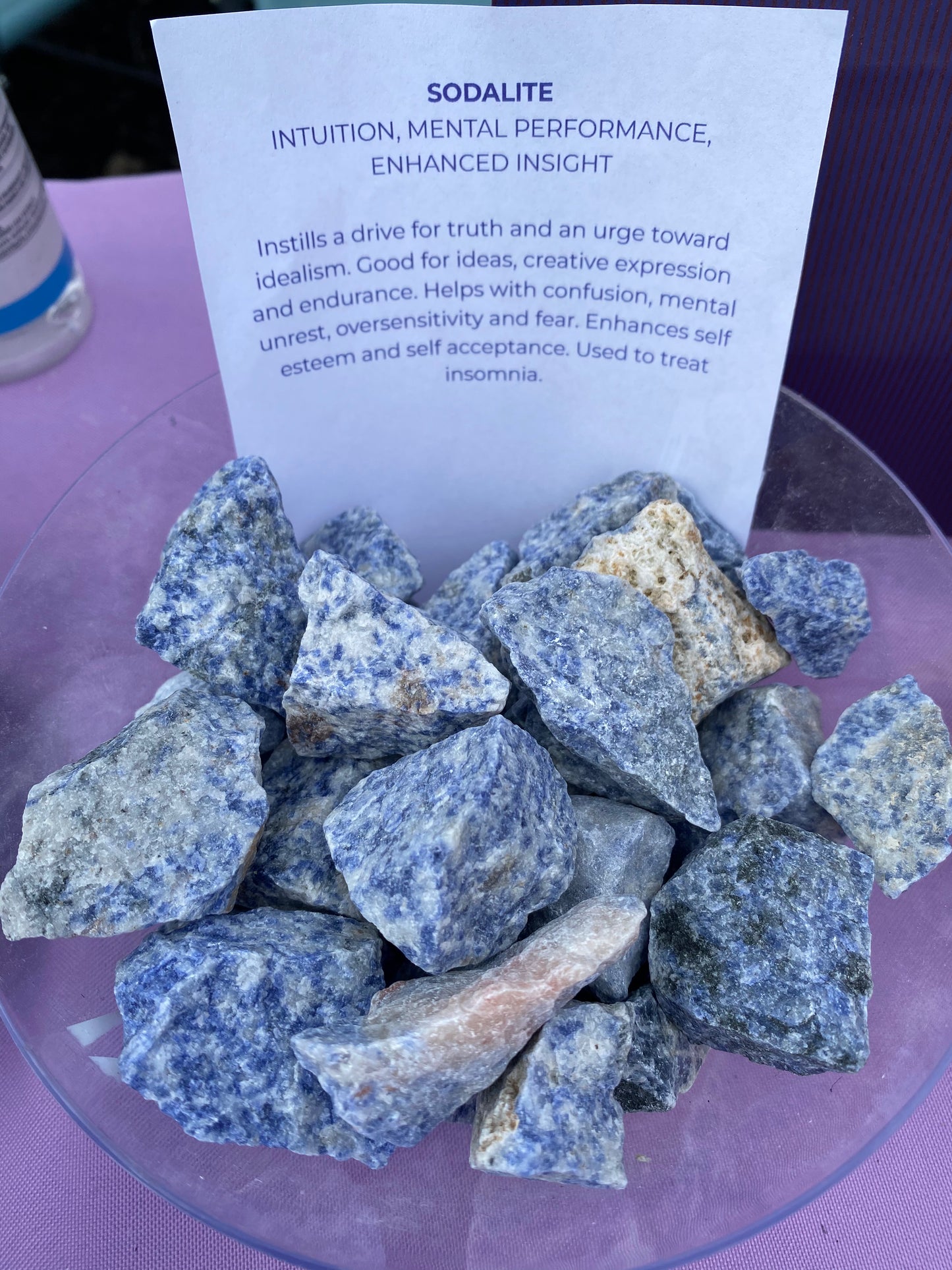 Sodalite (rough)
