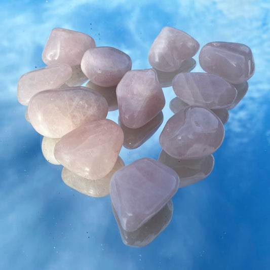 Rose Quartz (tumbled) - Celestial Wallflower