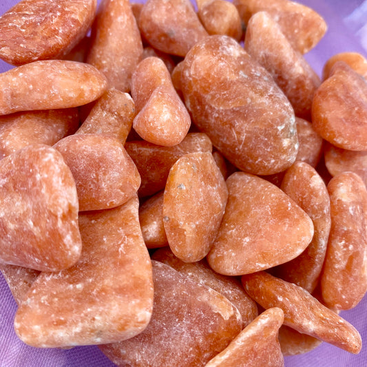 Orange Calcite (tumbled)